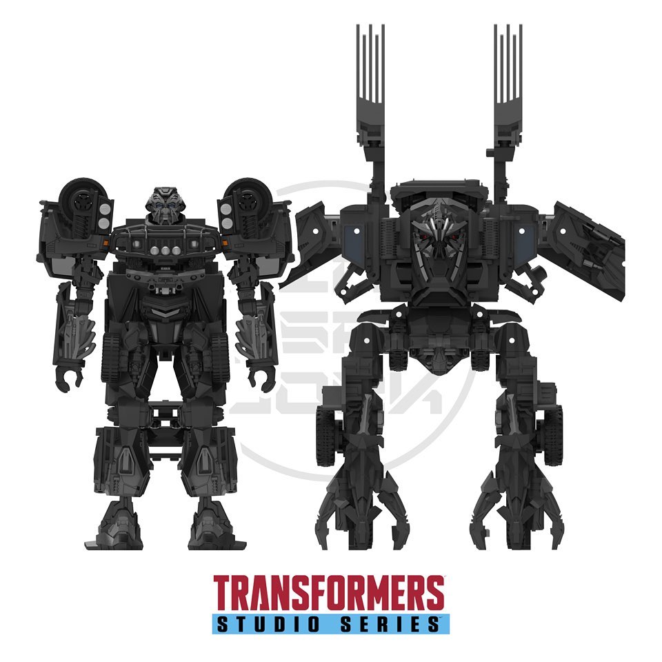 新品未開封 蓄光 HEADLOCKSTUDIO スペースフレンズ Studio Series N.E.S.T Bonecrusher, Ratchet Concept Design